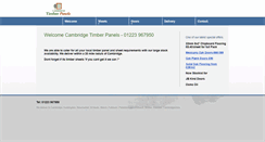 Desktop Screenshot of cambridgetimber.co.uk